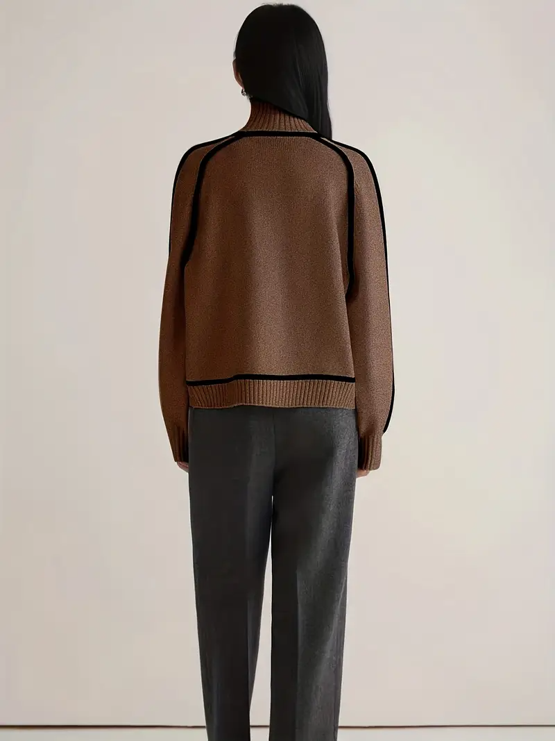 Lara | Suéter de mujer con cuello alto