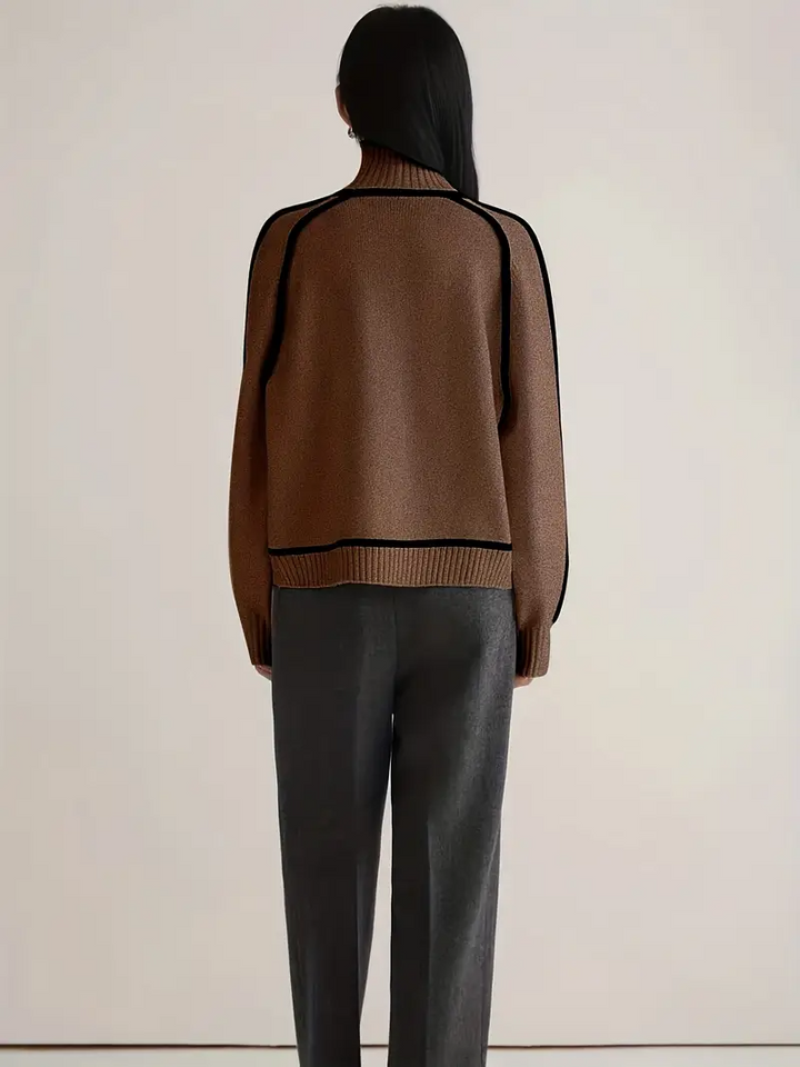 Lara | Suéter de mujer con cuello alto