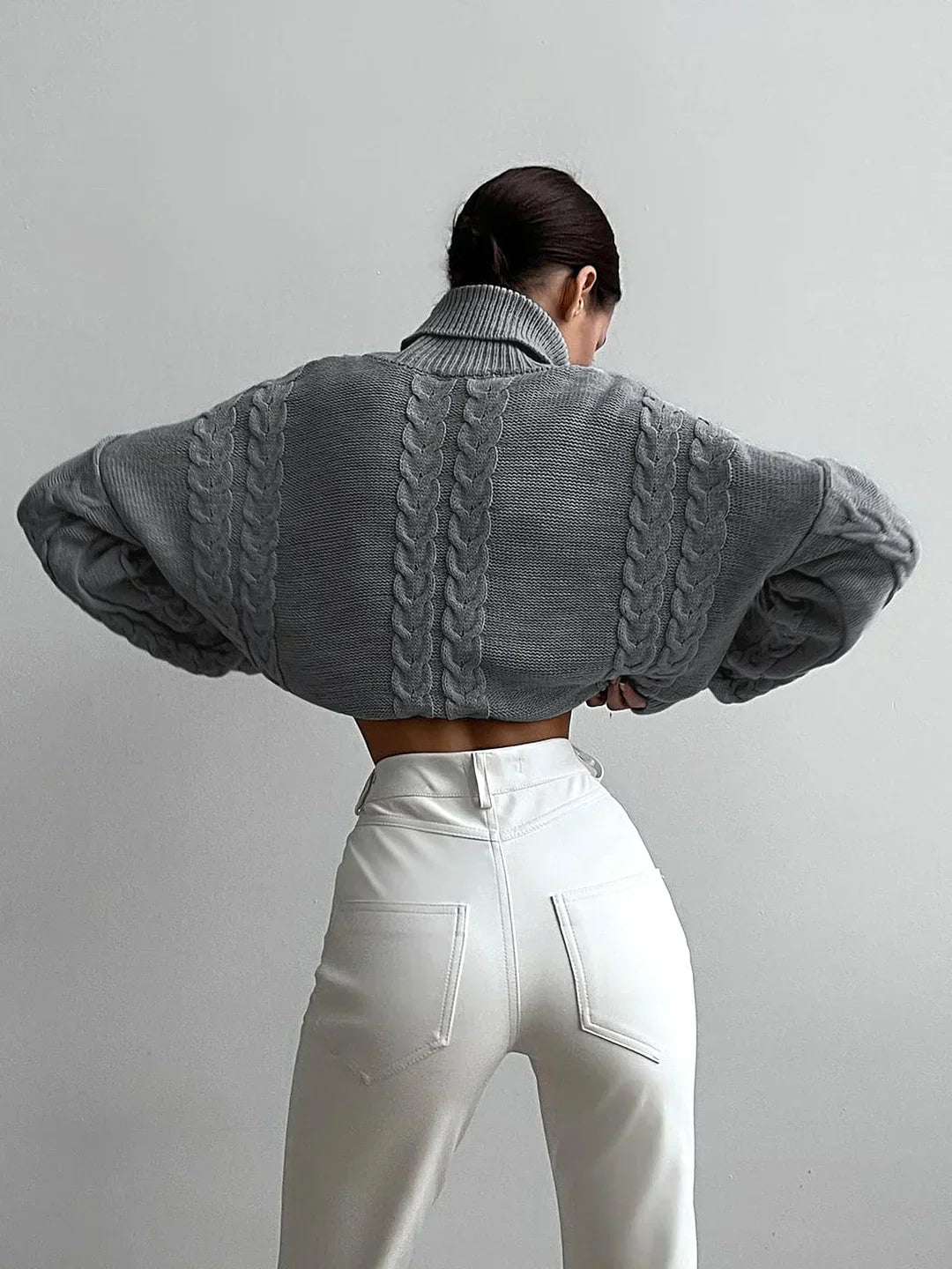 Jersey de cuello alto