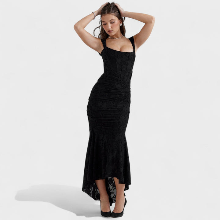 Cesca – Vestido de silueta escultural que resalta tu elegancia