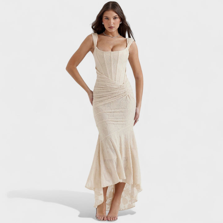 Cesca – Vestido de silueta escultural que resalta tu elegancia