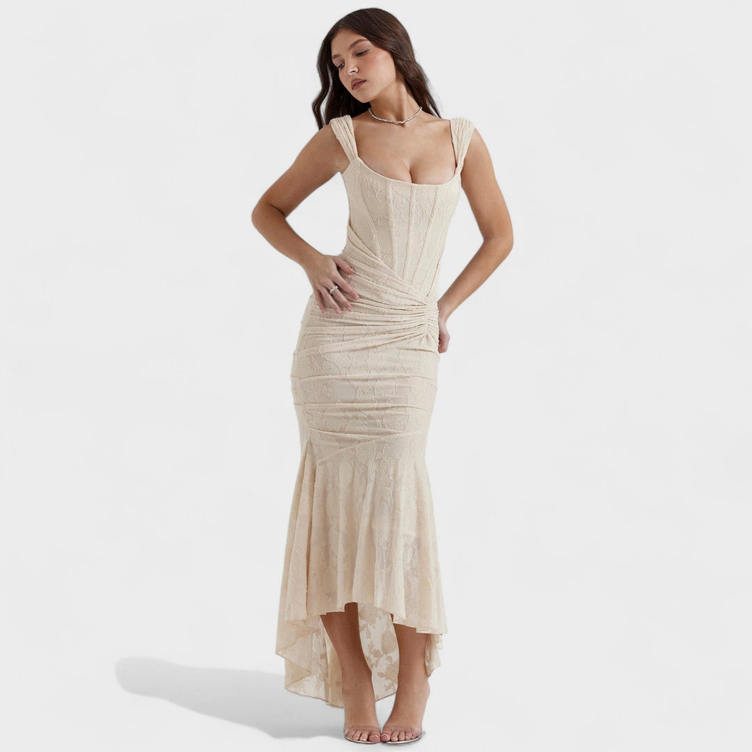 Cesca – Vestido de silueta escultural que resalta tu elegancia