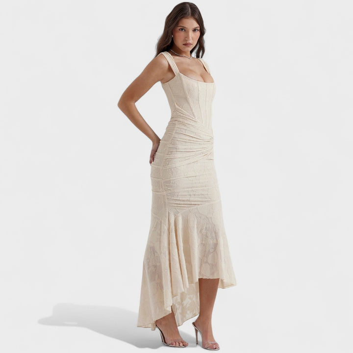 Cesca – Vestido de silueta escultural que resalta tu elegancia