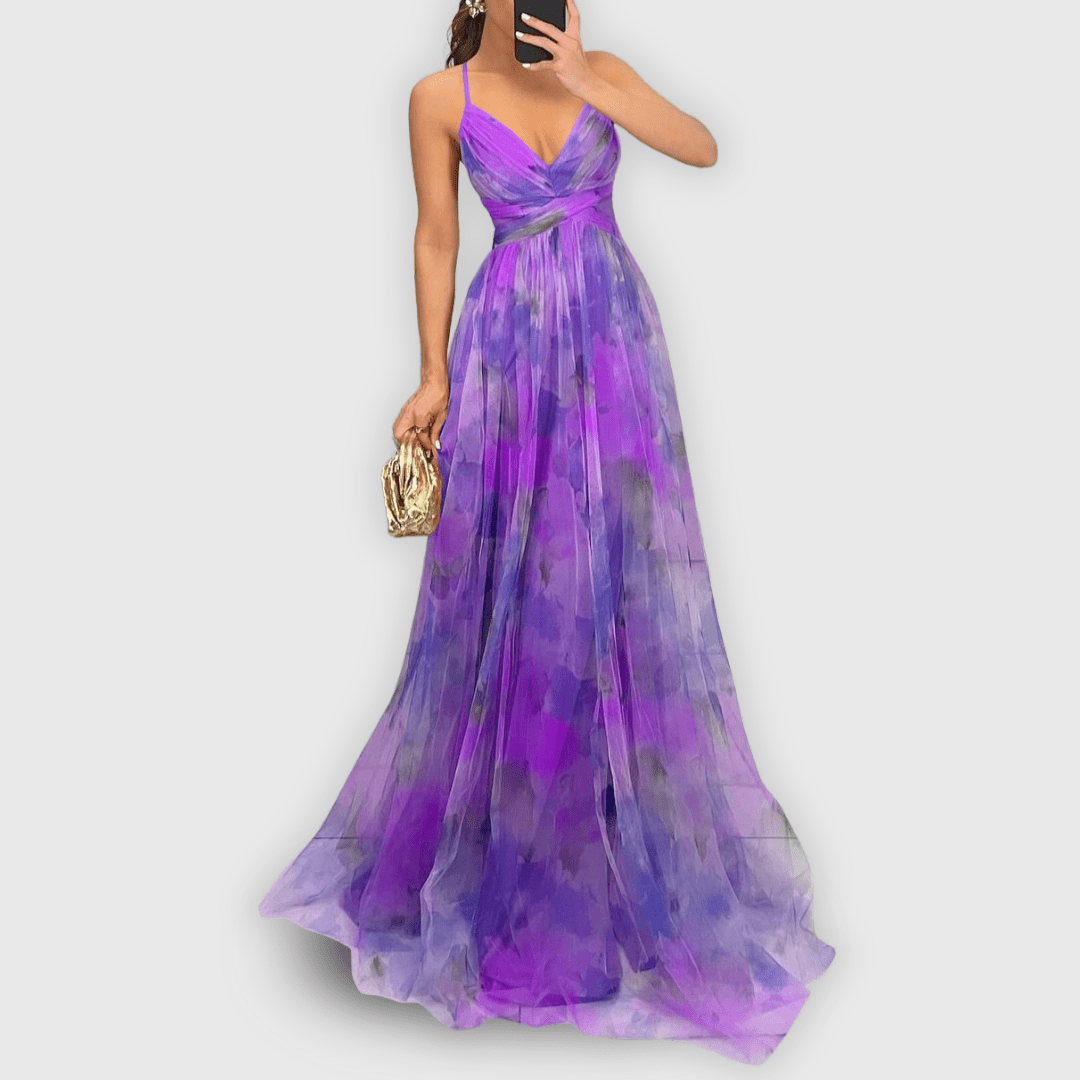 Dora – Vestido Maxi Premium Hecho a Mano que Realza Tu Elegancia