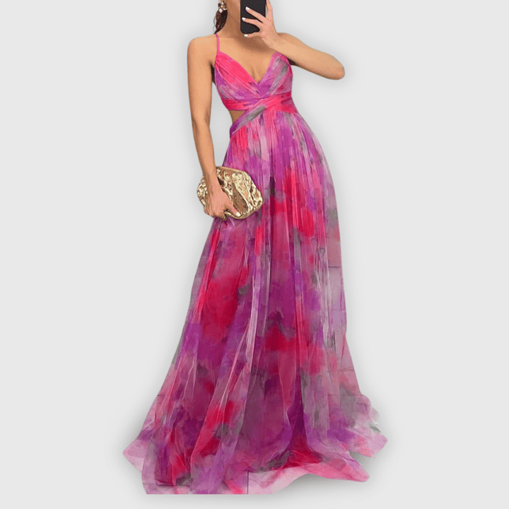 Dora – Vestido Maxi Premium Hecho a Mano que Realza Tu Elegancia