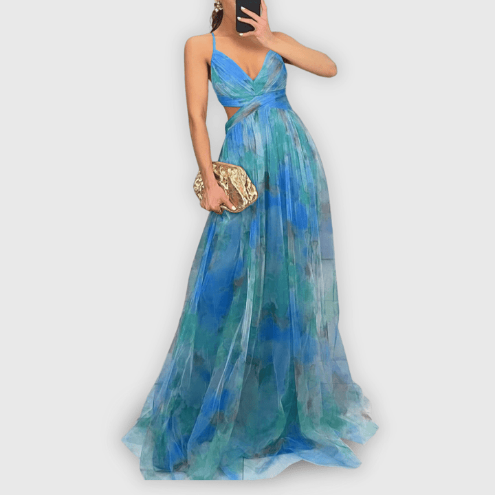 Dora – Vestido Maxi Premium Hecho a Mano que Realza Tu Elegancia