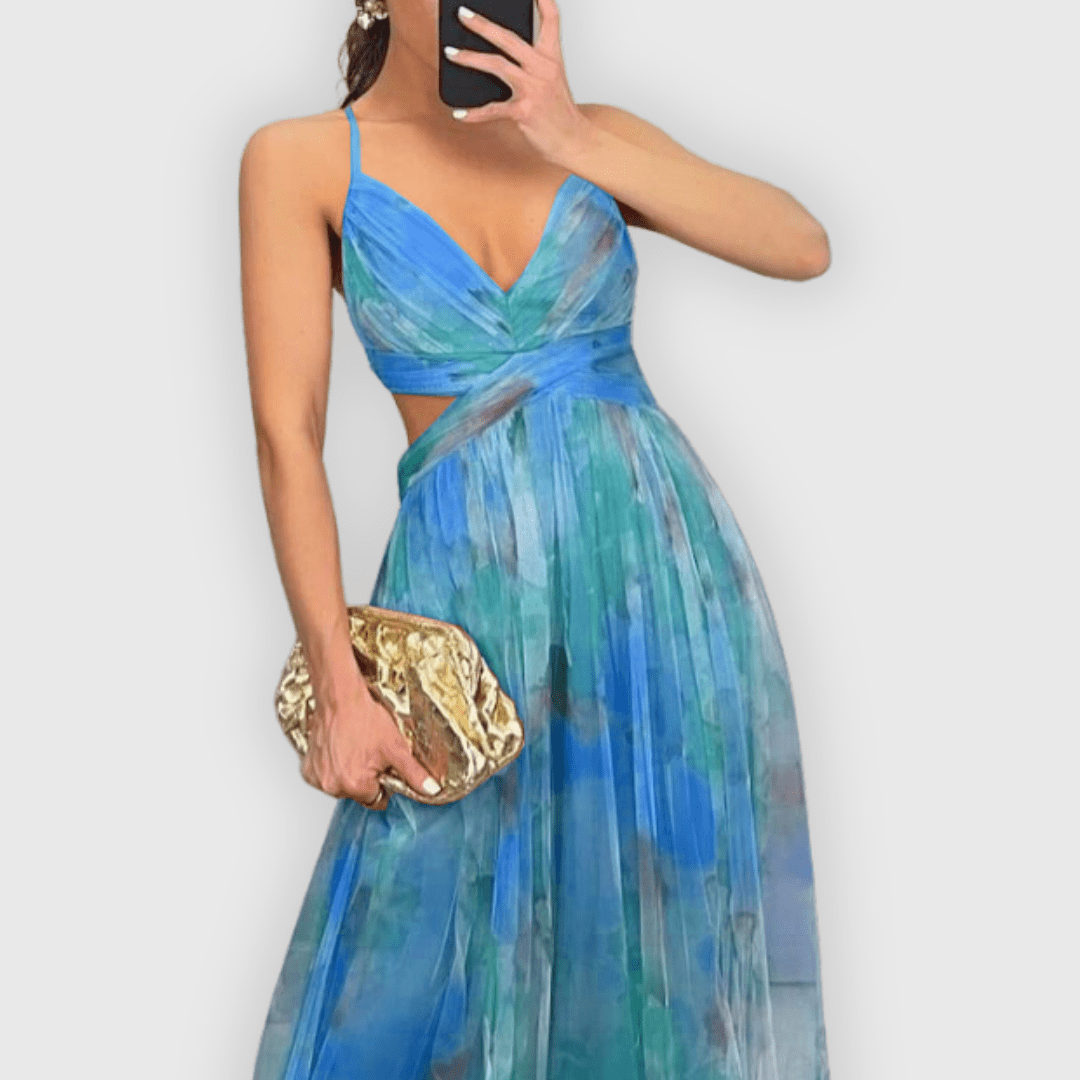 Dora – Vestido Maxi Premium Hecho a Mano que Realza Tu Elegancia