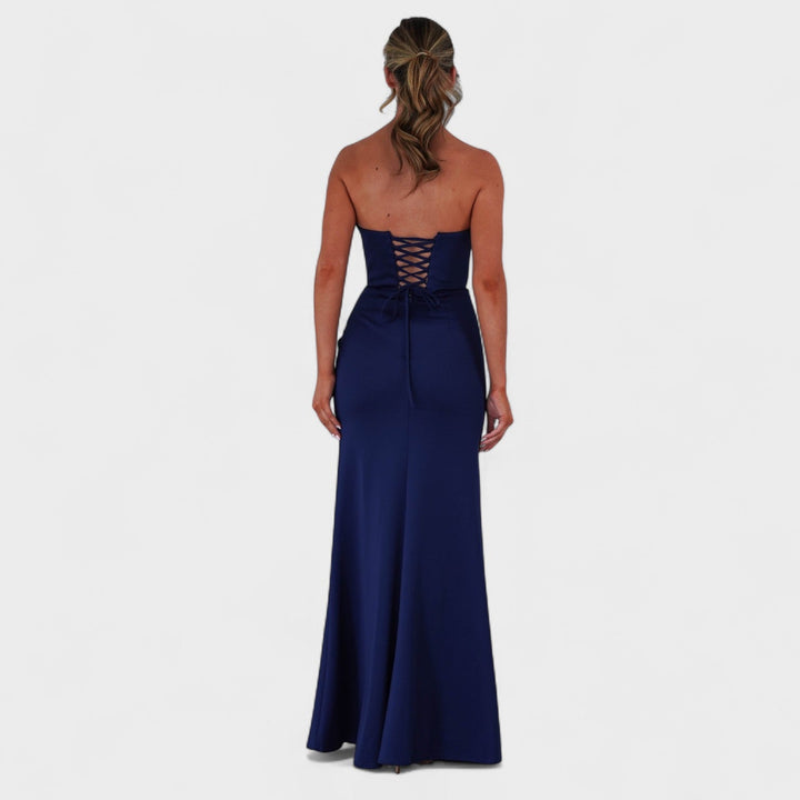 Valentina – Vestido Nocturna Imperial que realza tu elegancia natural