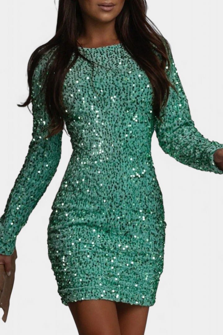 Adèle – Vestido Largo de Fiesta con Espalda Descubierta que Irradia Glamour