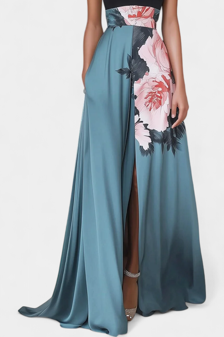 Radmila – Vestido A-Line Floral que realza tu elegancia y sofisticación