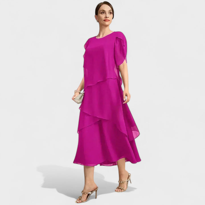 Clara – Vestido de gasa que redefine la sofisticación