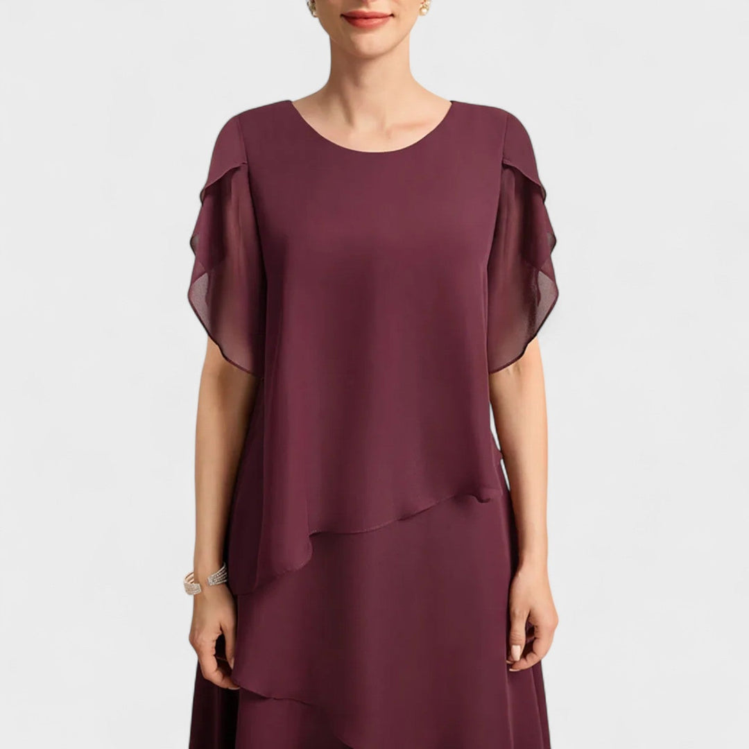 Clara – Vestido de gasa que redefine la sofisticación