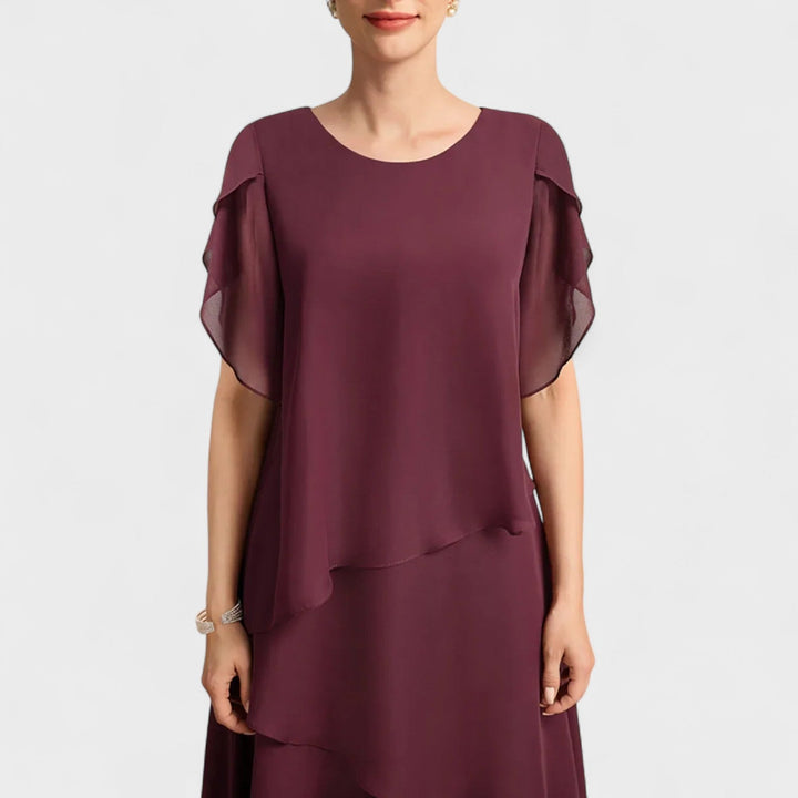 Clara – Vestido de gasa que redefine la sofisticación