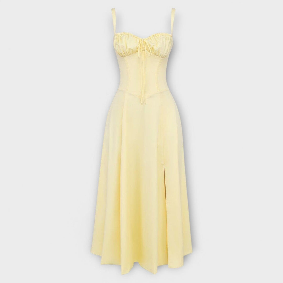 Kiana – Vestido Midi Con Corsé Que Define Tu Silueta