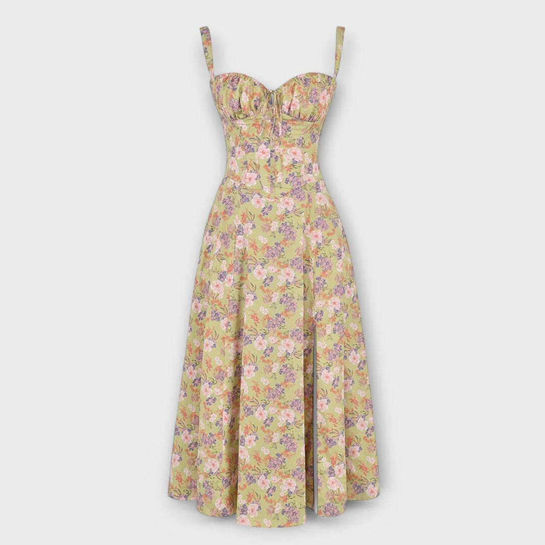 Kiana – Vestido Midi Con Corsé Que Define Tu Silueta