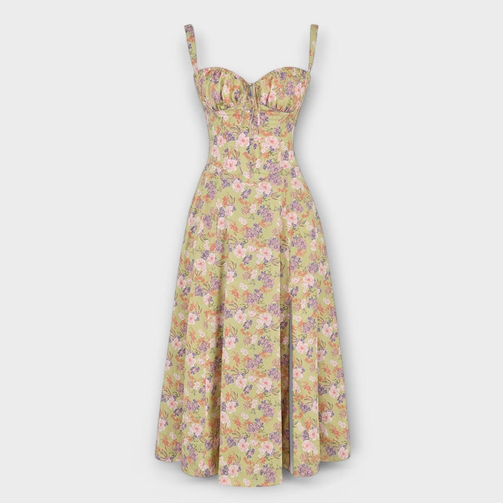 Kiana – Vestido Midi Con Corsé Que Define Tu Silueta