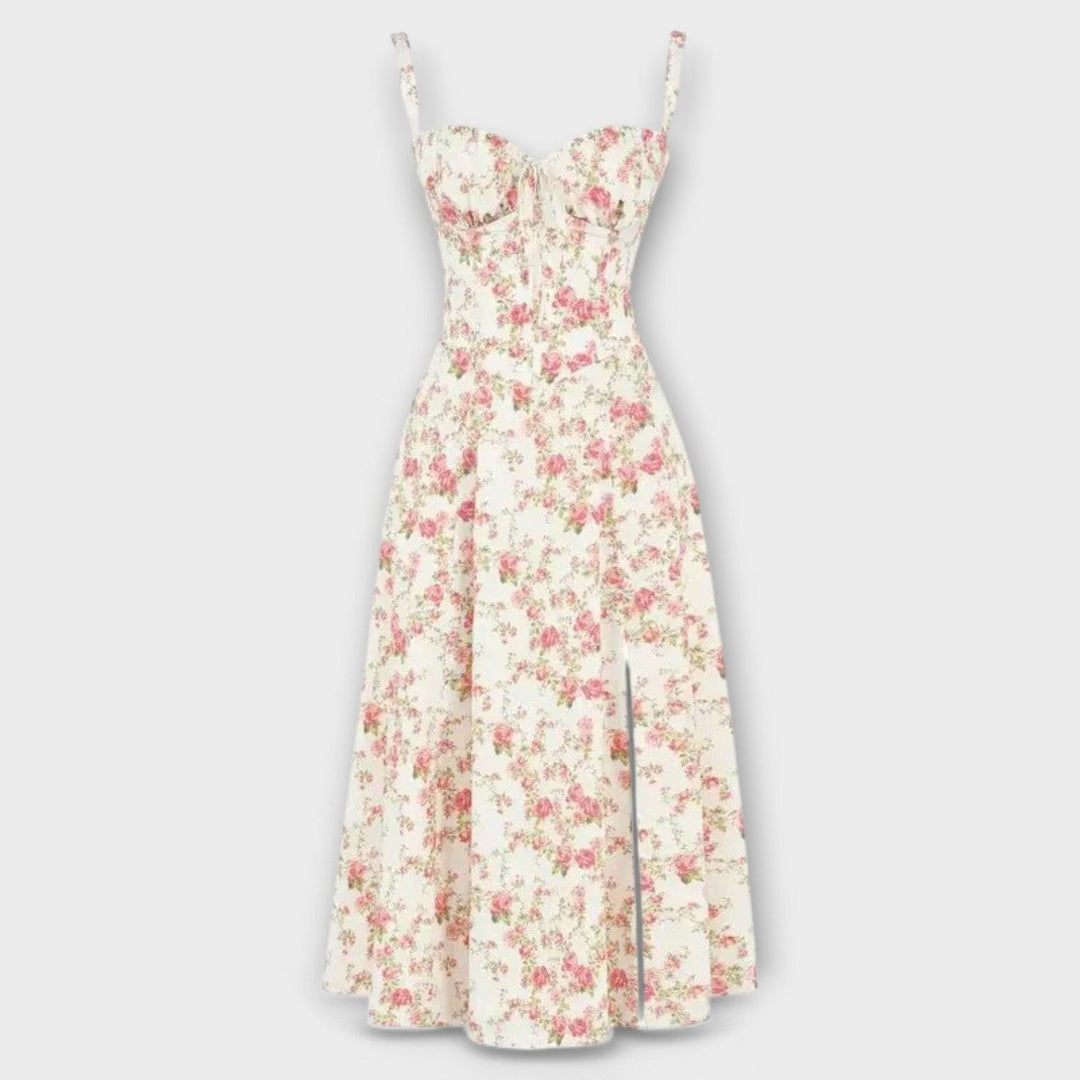 Kiana – Vestido Midi Con Corsé Que Define Tu Silueta