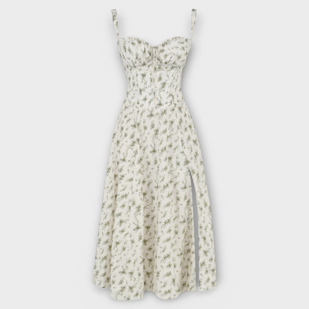 Kiana – Vestido Midi Con Corsé Que Define Tu Silueta