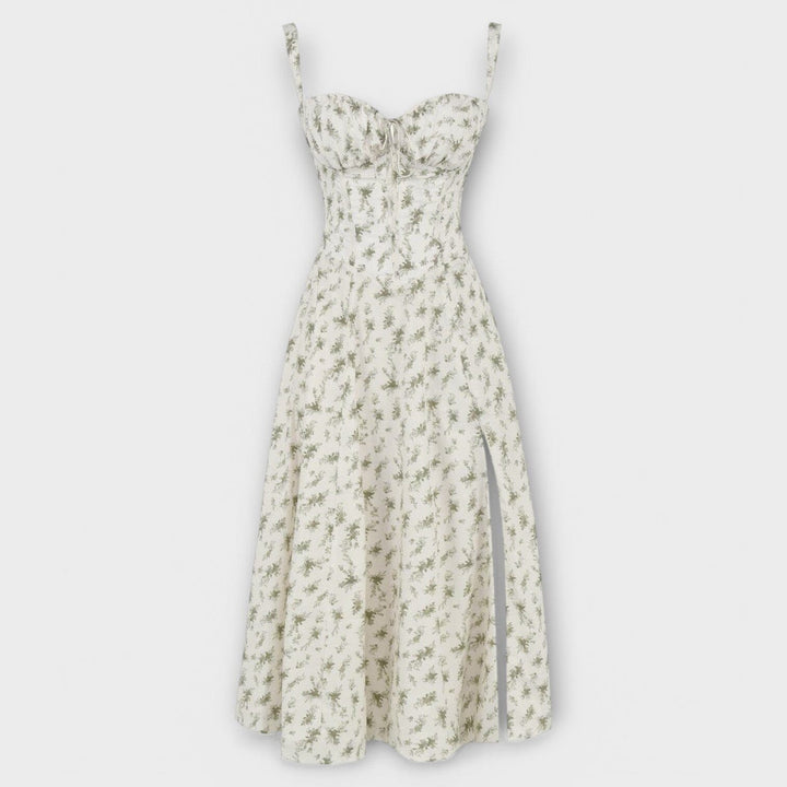 Kiana – Vestido Midi Con Corsé Que Define Tu Silueta