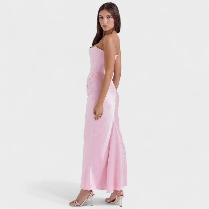 Lina – Vestido Maxi Elegante que realza tu feminidad