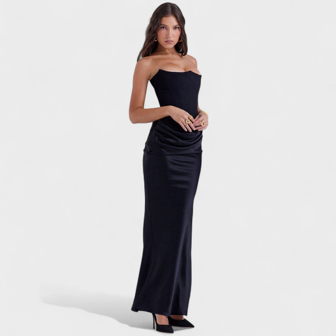 Lina – Vestido Maxi Elegante que realza tu feminidad