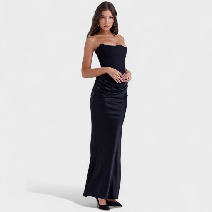 Lina – Vestido Maxi Elegante que realza tu feminidad
