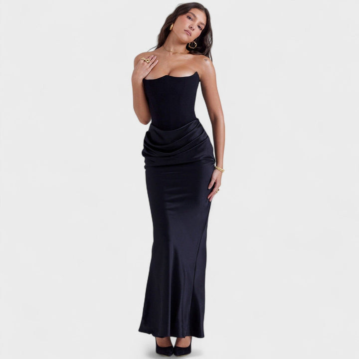 Lina – Vestido Maxi Elegante que realza tu feminidad
