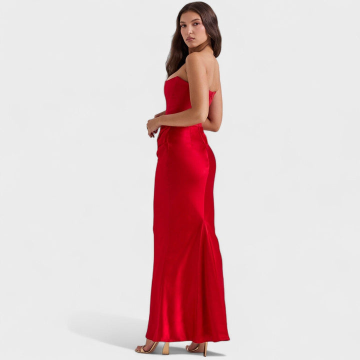 Lina – Vestido Maxi Elegante que realza tu feminidad