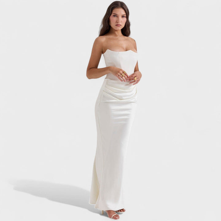 Lina – Vestido Maxi Elegante que realza tu feminidad