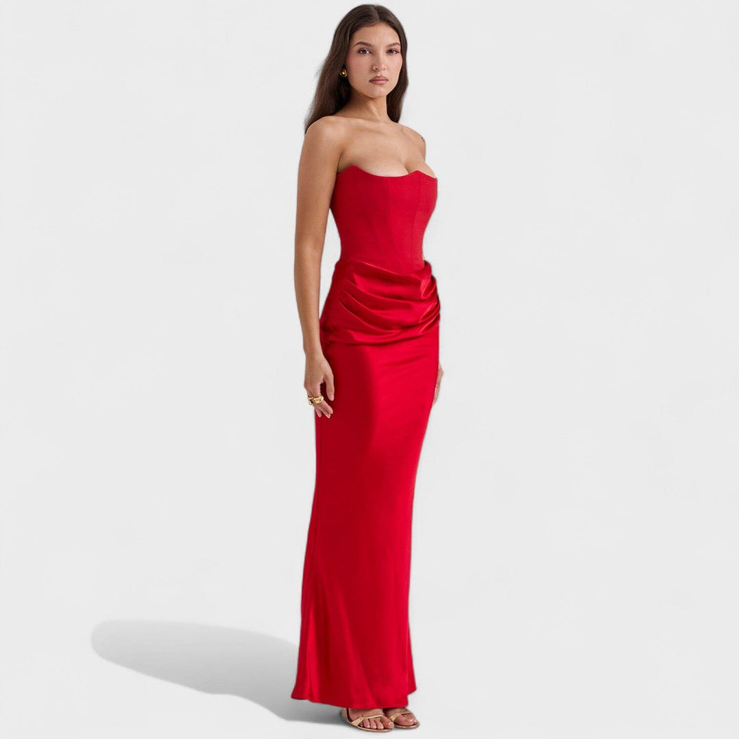 Lina – Vestido Maxi Elegante que realza tu feminidad