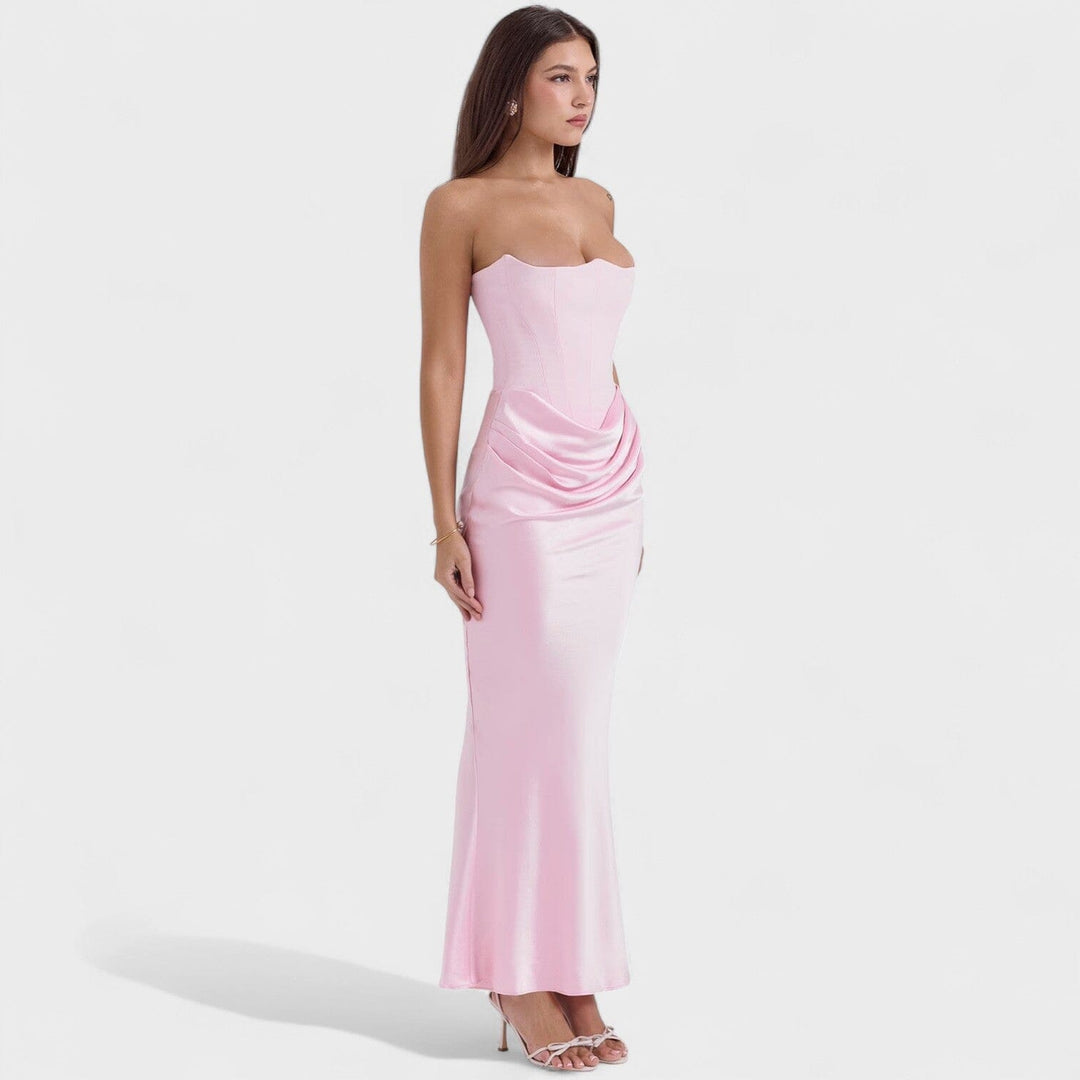 Lina – Vestido Maxi Elegante que realza tu feminidad