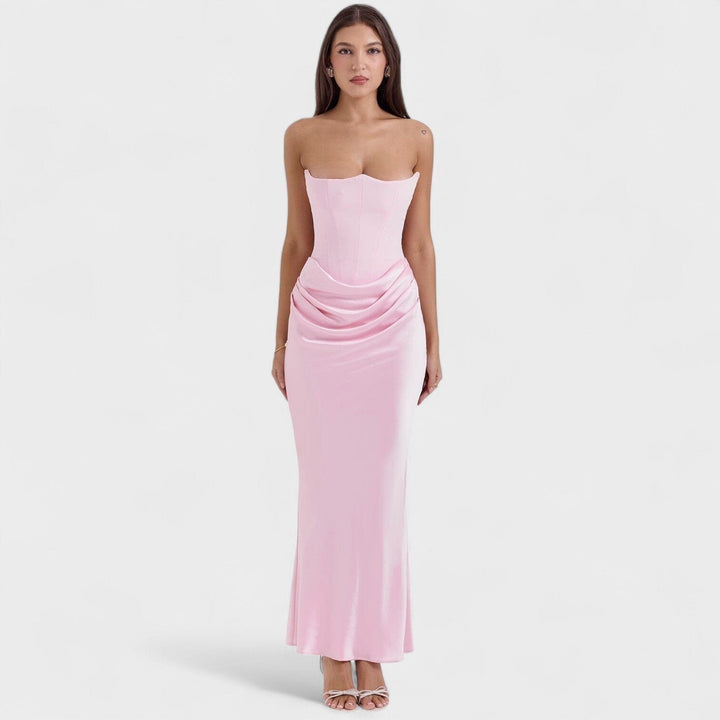 Lina – Vestido Maxi Elegante que realza tu feminidad