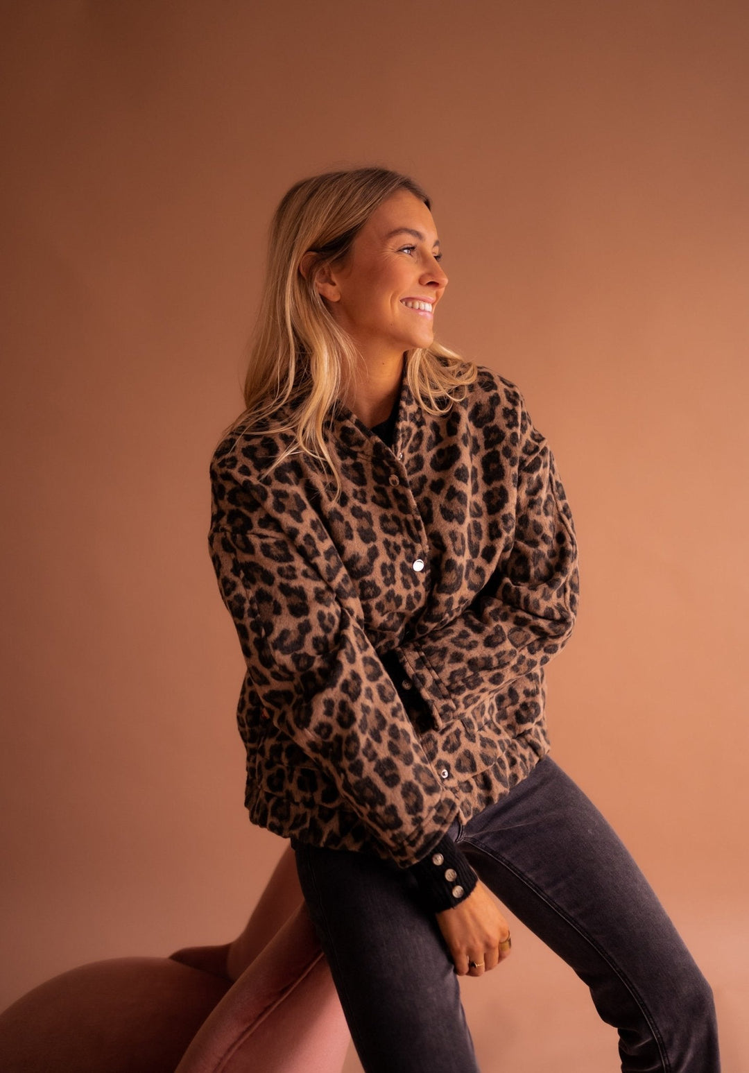 Charlene | Chaqueta de Leopardo