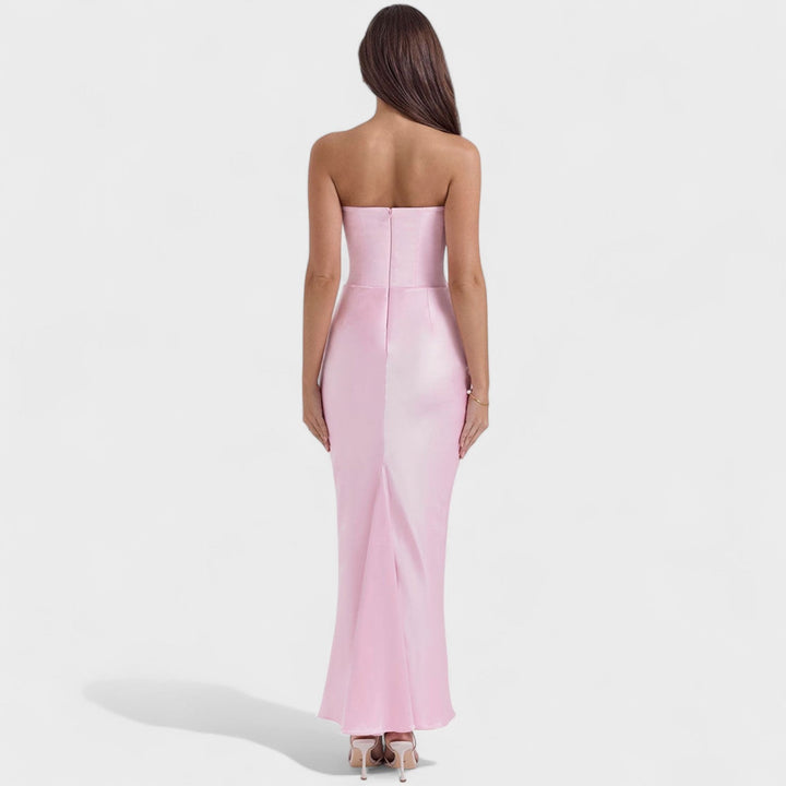 Clara – Vestido Corset Satinado que realza tu sensualidad