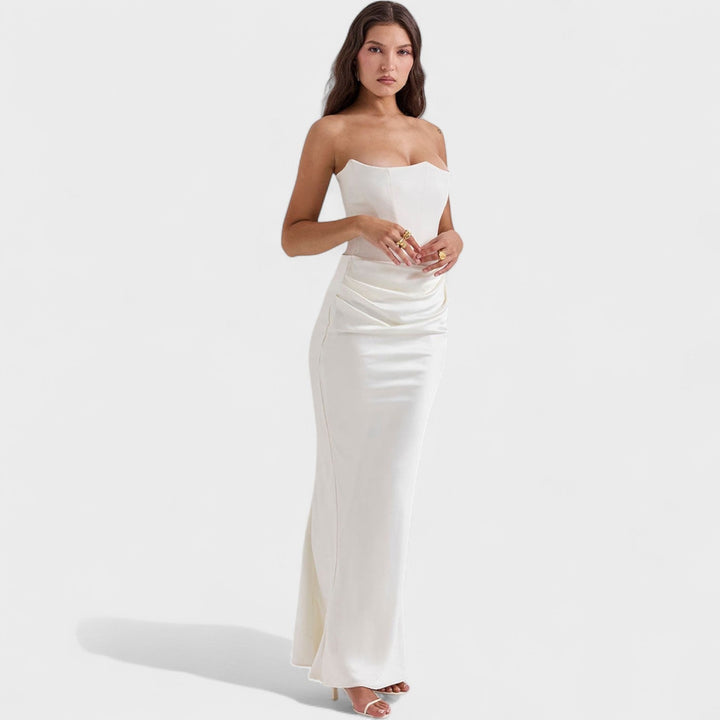 Clara – Vestido Corset Satinado que realza tu sensualidad