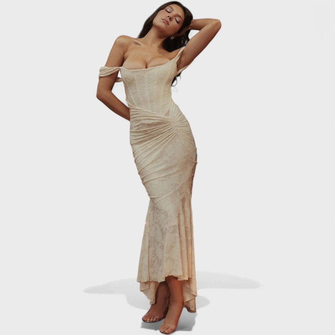 Cesca – Vestido de silueta escultural que resalta tu elegancia