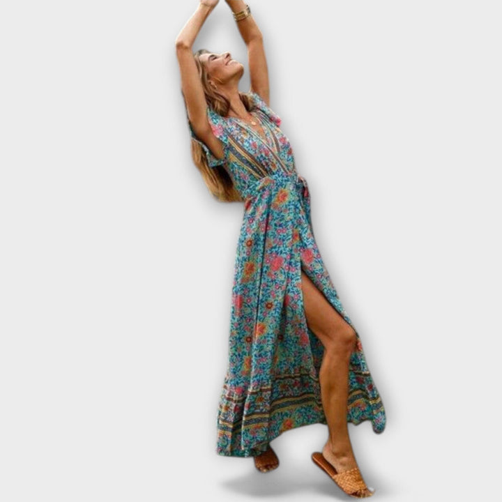 Shylin – Vestido Largo Boho que Realza Tu Feminidad