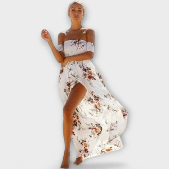 Verena – Vestido Midi Boho que Realza tu Feminidad