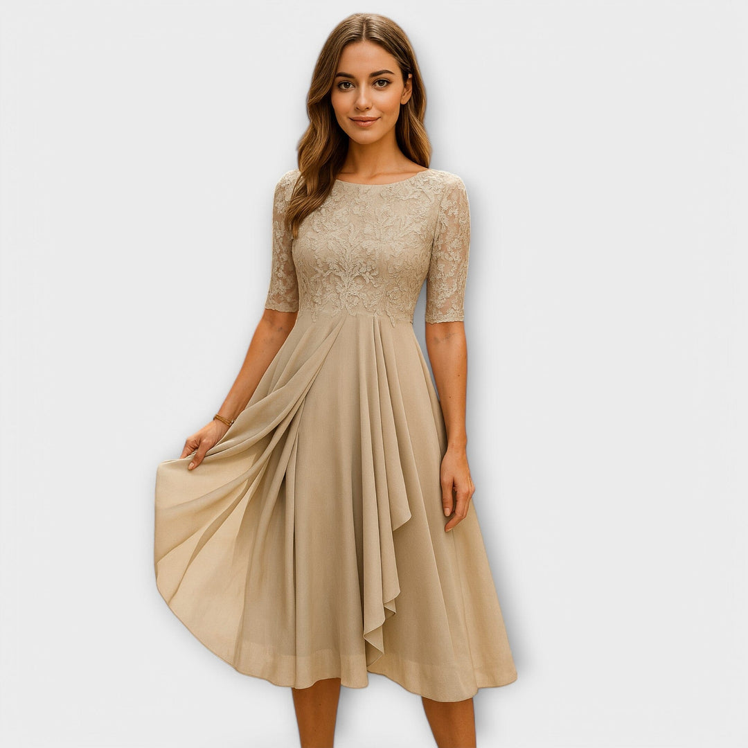 Valentina – Vestido para invitadas de boda que combina elegancia y comodidad