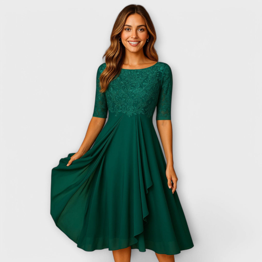 Valentina – Vestido para invitadas de boda que combina elegancia y comodidad