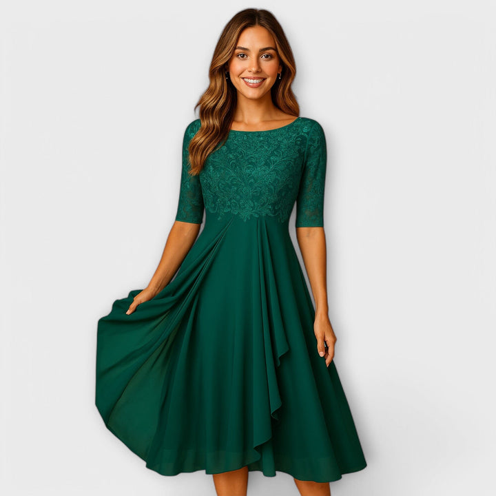 Valentina – Vestido para invitadas de boda que combina elegancia y comodidad
